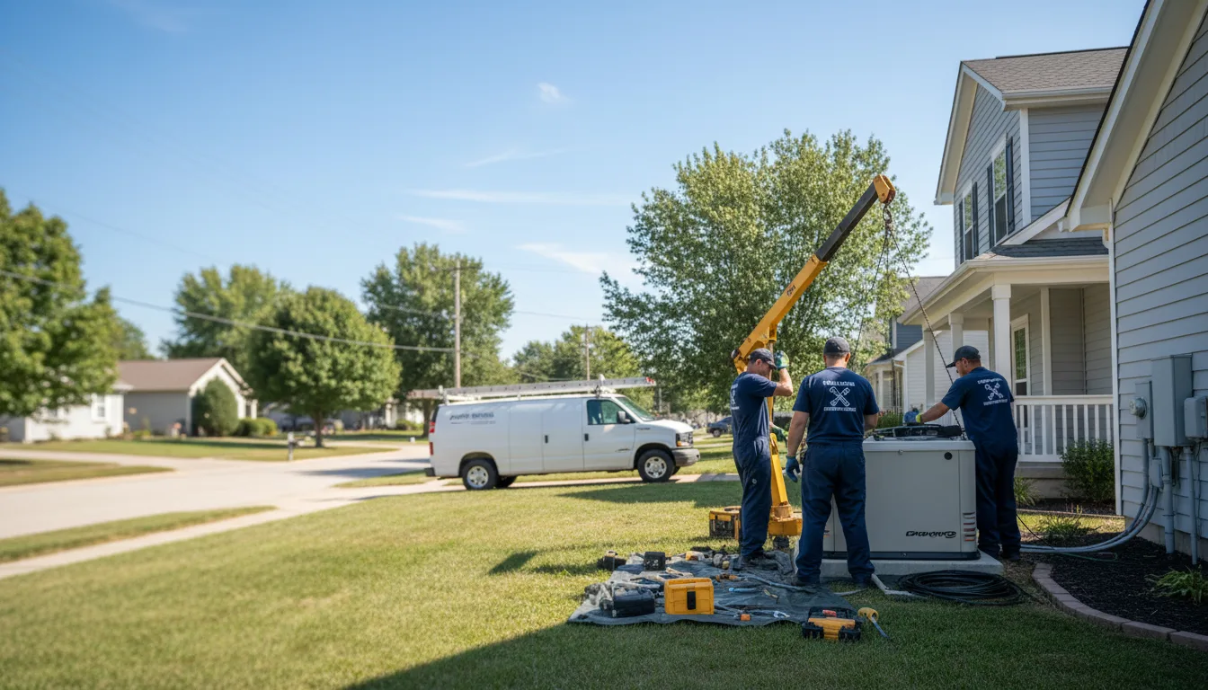 Generator Installation in Bellmont, IL near me